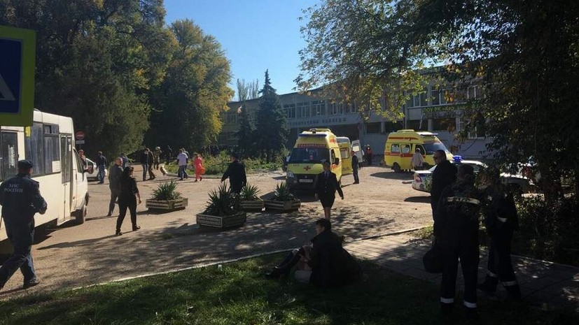 Ученик колледжа в Керчи рассказал подробности взрыва