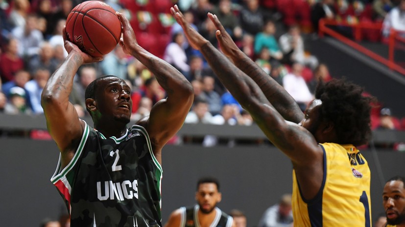 УНИКС обыграл «Торино» в матче баскетбольного Еврокубка