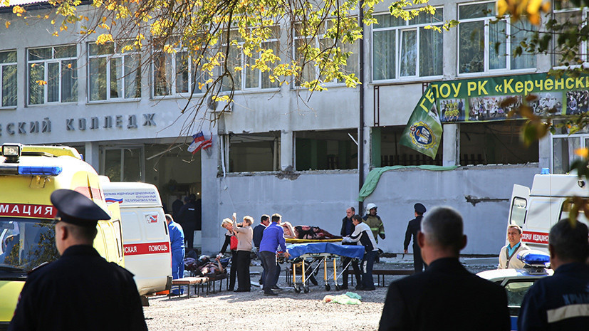 В больницах после трагедии в Керчи остаются 44 человека