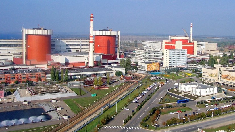 На Украине произошло аварийное отключение энергоблока АЭС