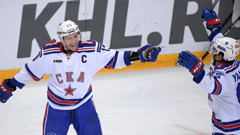 СКА одержал волевую победу над «Динамо» в регулярном чемпионате КХЛ
