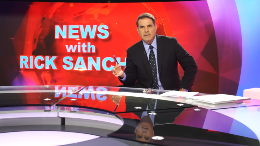 Американский журналист Рик Санчес станет ведущим выпуска вечерних новостей на RT America