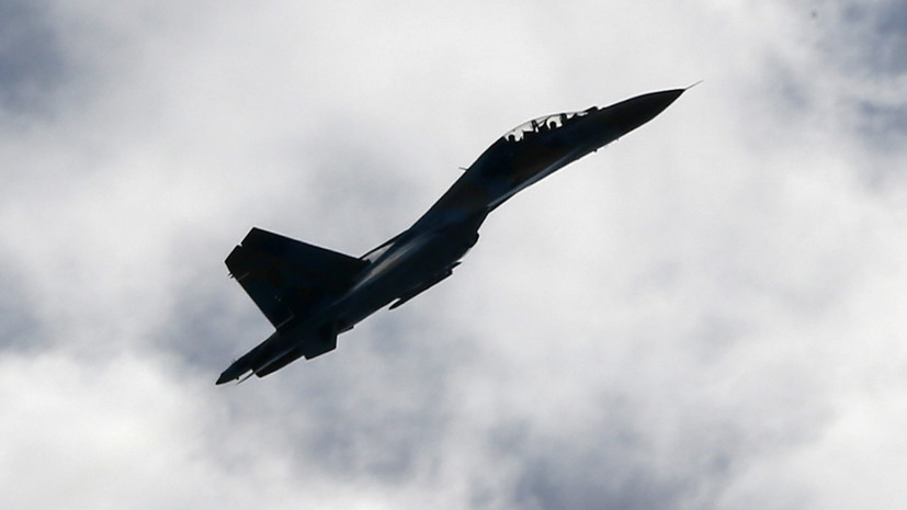 Киев назвал основные версии крушения Су-27