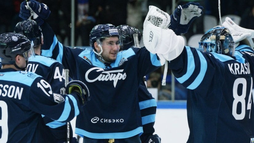 «Сибирь» разгромила минское «Динамо» в матче регулярного чемпионата КХЛ