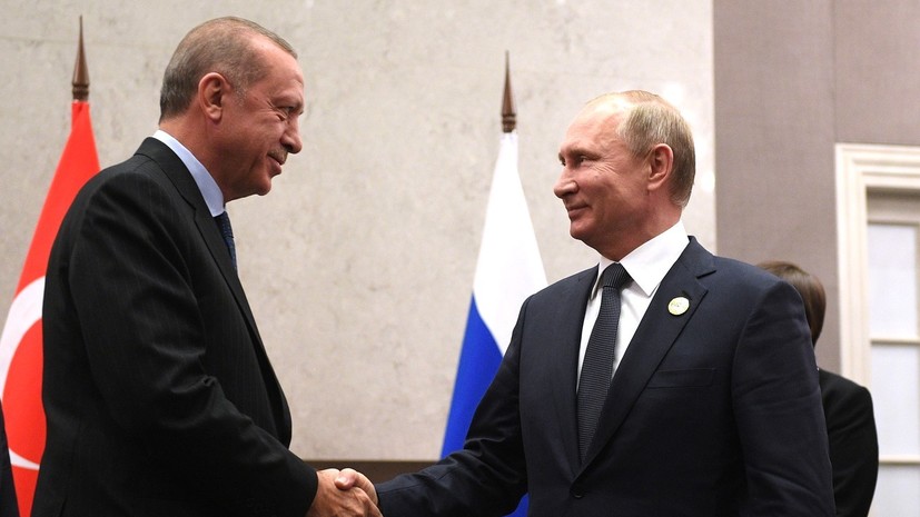 В Стамбуле планируется двусторонняя встреча Путина и Эрдогана