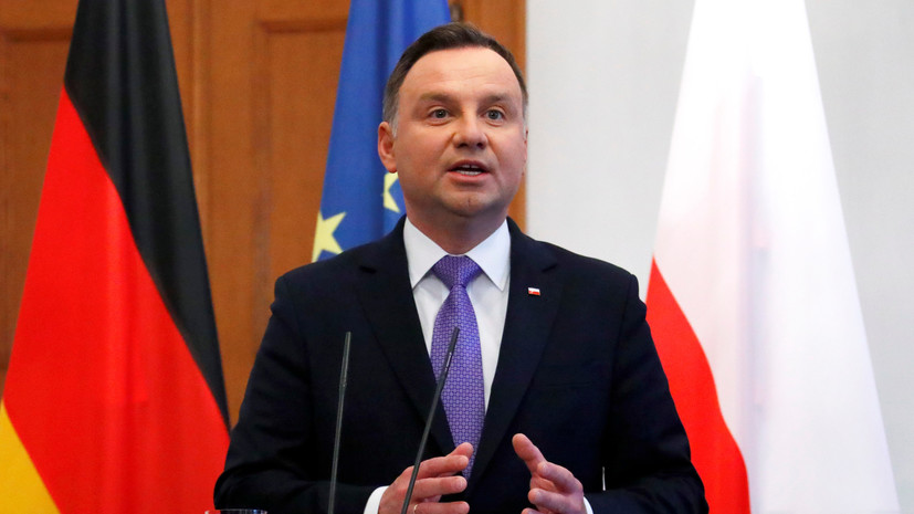 Эксперт объяснил слова польского лидера о «Северном потоке — 2»