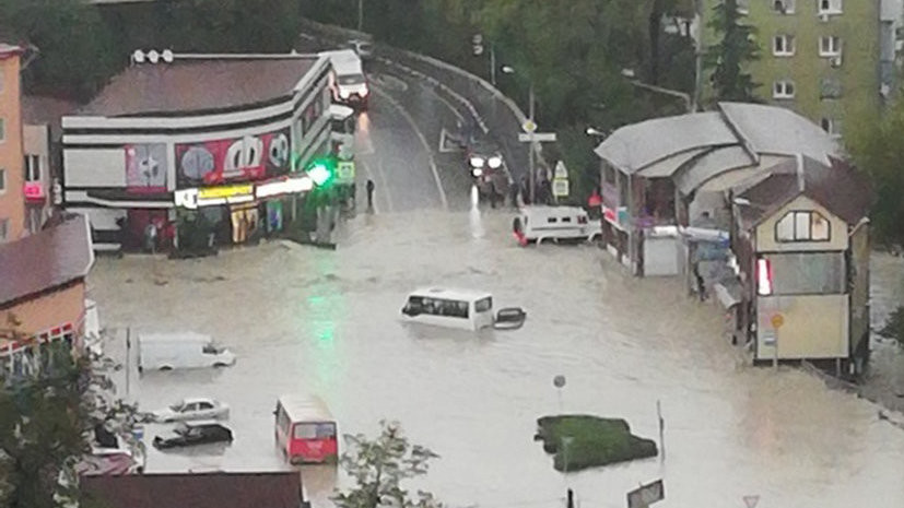 В Туапсинском районе более 22 тысяч зданий оказались в зоне подтопления