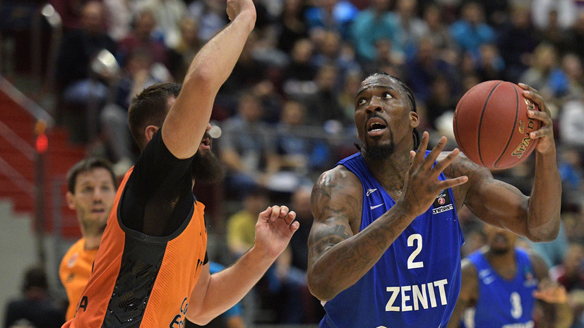 «Зенит» обыграл «Валенсию» в матче баскетбольного Еврокубка