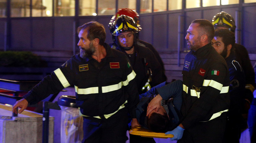 Российское посольство в Италии сообщило, что состояние пострадавших болельщиков ЦСКА в Риме улучшается
