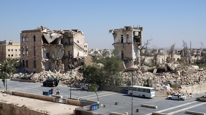 Боевики обстреляли Алеппо