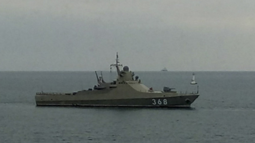 В ЧФ заявили об испытаниях нового патрульного корабля