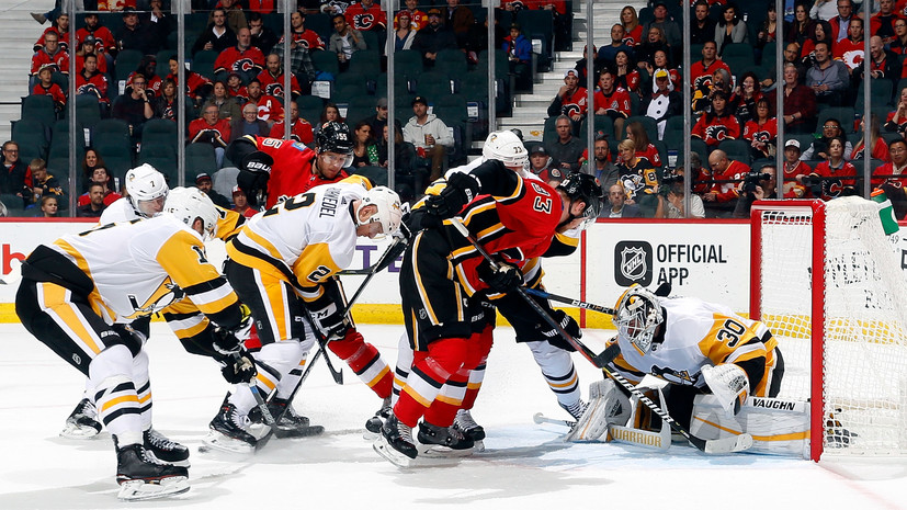 Две передачи Малкина помогли «Питтсбургу» разгромить «Калгари»