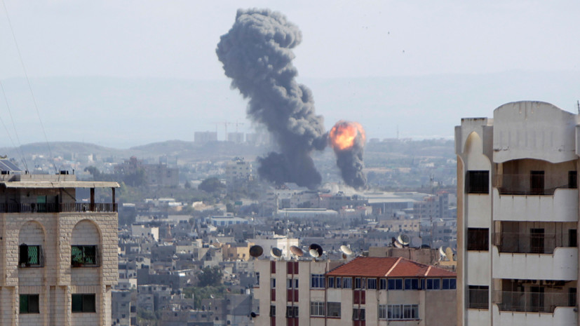 Авиация Израиля возобновила удары в секторе Газа