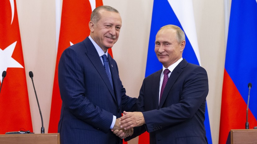 В Стамбуле началась встреча Путина и Эрдогана