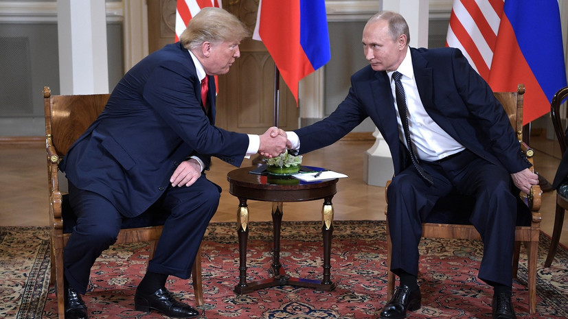 Песков рассказал о начале проработки встречи Путина и Трампа