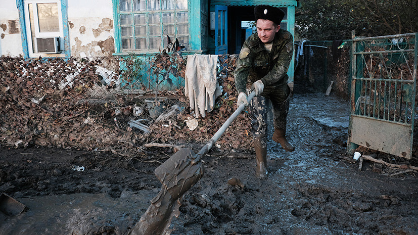 СМИ: Число пострадавших при наводнении в Краснодарском крае превысило 500