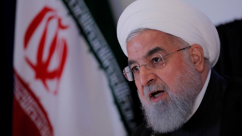 Рухани заявил об отсутствии у Ирана страха перед угрозами США