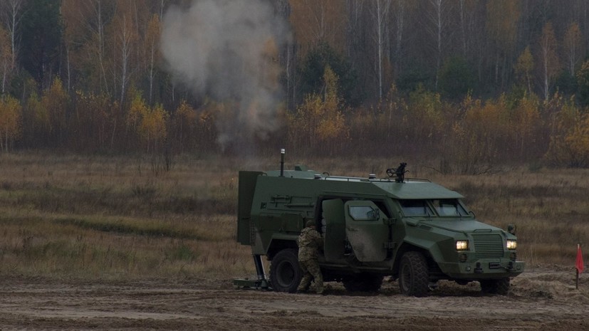 На Украине испытали новый миномётный комплекс