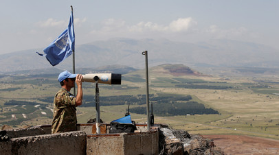 Военный наблюдатель Органа Организации Объединённых Наций по наблюдению за выполнением условий перемирия на сирийско-израильской границе 