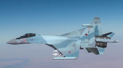 Самолёт Су-30 ВКС РФ