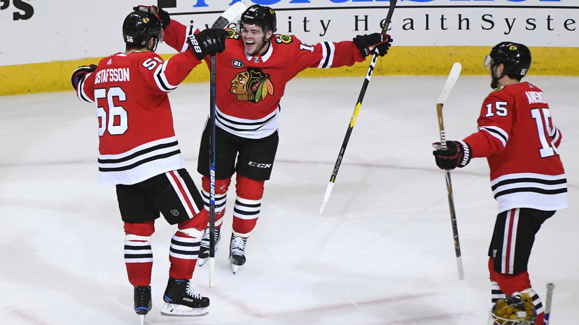 Результативная передача Анисимова не помогла «Чикаго» избежать поражения от «Ванкувера»