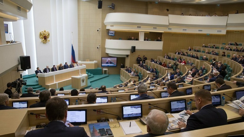 В Совфеде прокомментировали ответные меры России на санкции Украины