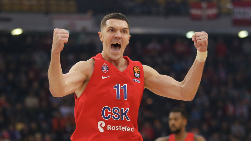 Форвард баскетбольного ЦСКА Антонов оценил предстоящую игру с «Олимпиакосом»