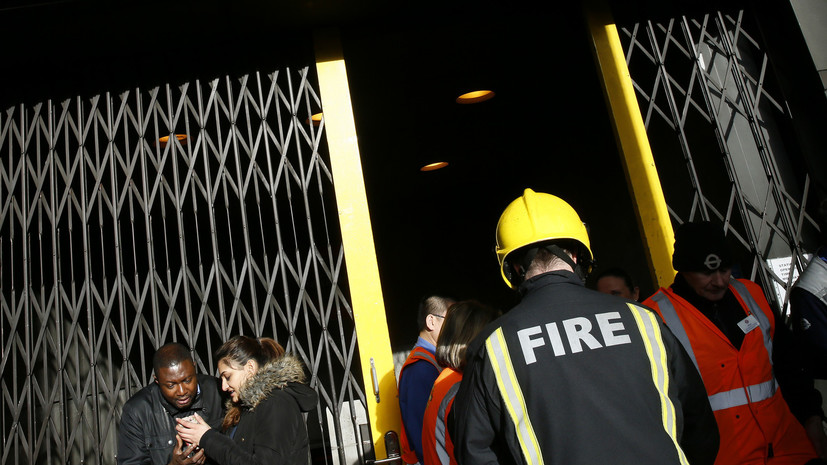 У здания посольства Саудовской Аравии в Лондоне произошёл пожар