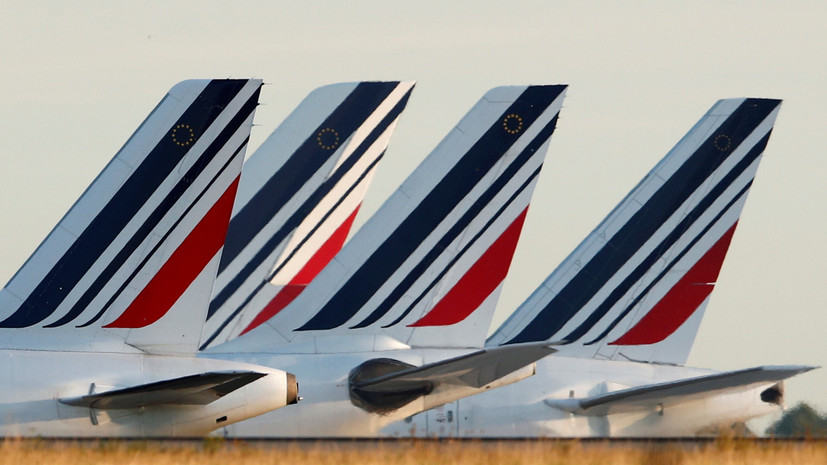 Росавиация объяснила ситуацию с разрешением на пролёт самолёта Air France