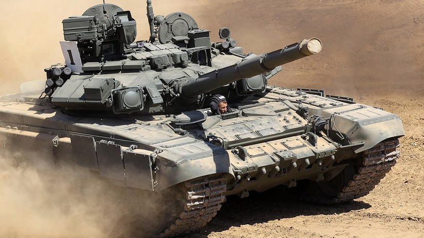 Американские СМИ рассказали об уникальности российского танка Т-90