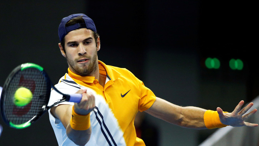 Тим сыграет с Хачановым в полуфинале турнира ATP в Париже