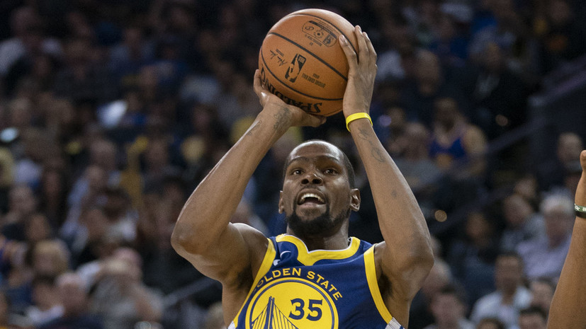 Дабл-дабл Дюранта помог «Голден Стэйт» одержать седьмую победу подряд в НБА