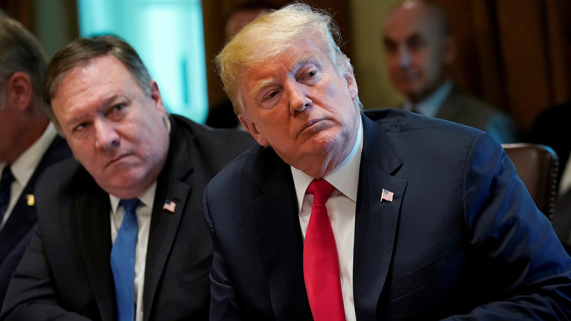 «Повторил двойственную позицию своего шефа»: Помпео заявил, что Россия «ослабляет безопасность США»