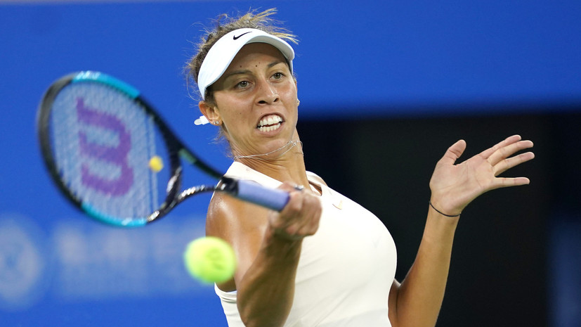 Американская теннисистка Киз не сыграет в полуфинале турнира в Чжухае из-за травмы