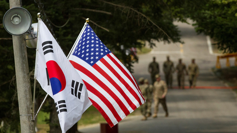 США и Южная Корея возобновляют совместные морские учения