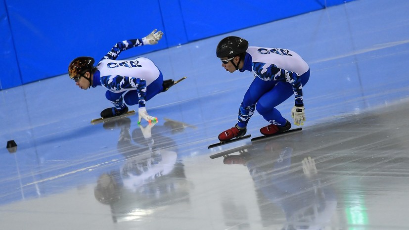 Женская сборная России победила в эстафете на этапе КМ по шорт-треку в Канаде