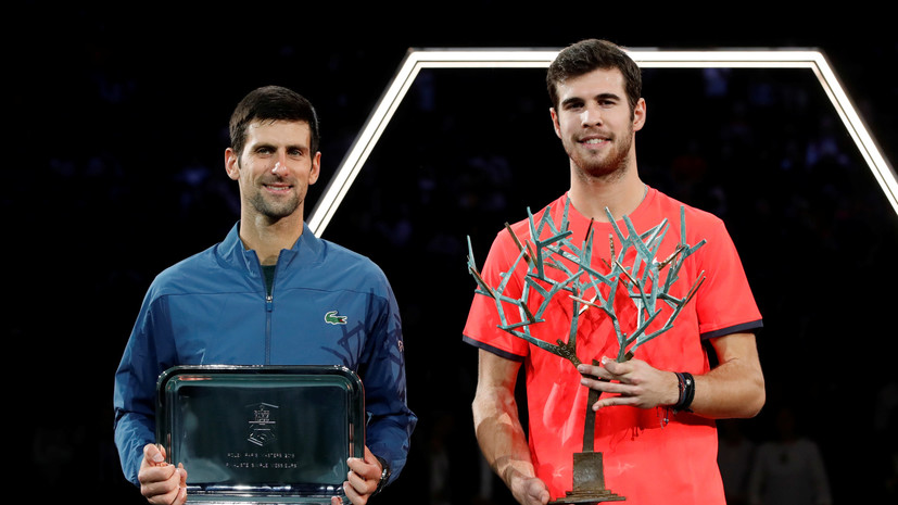 Джокович стал первой ракеткой мира, Хачанов поднялся на 11-е место в рейтинге ATP