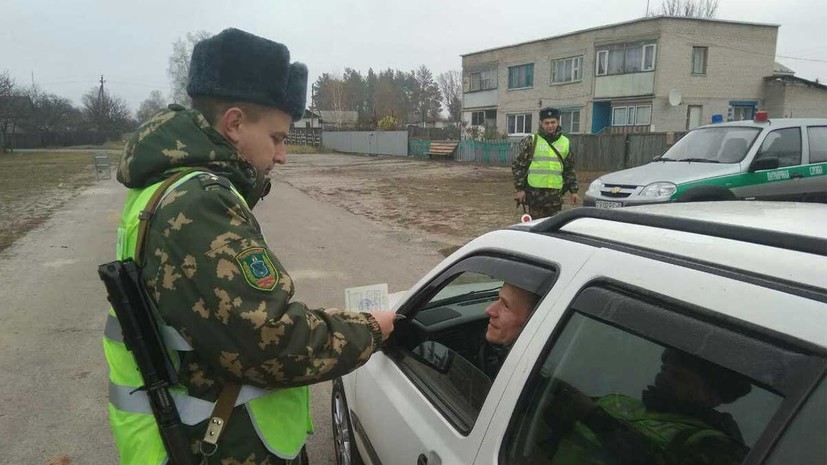 Белоруссия открыла новую погранзаставу на границе с Украиной