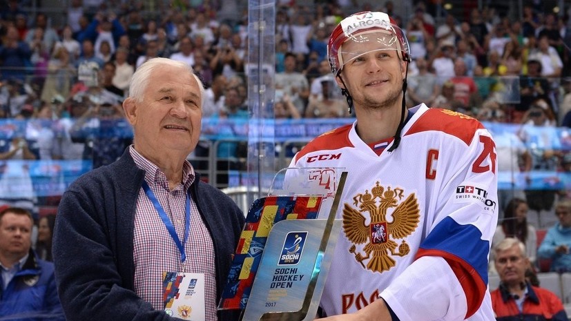 Воробьёв объявил, кто будет капитаном сборной России по хоккею на Кубке Карьяла