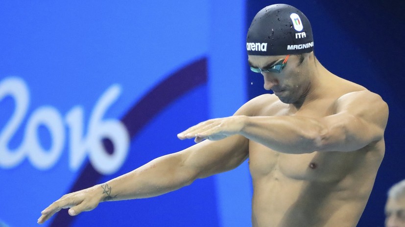 Чемпион мира по плаванию Маньини дисквалифицирован на четыре года за допинг
