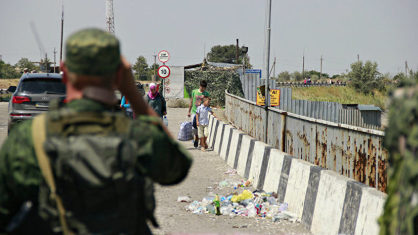 Мужчина пытался попасть с Украины в Крым по железнодорожной дамбе