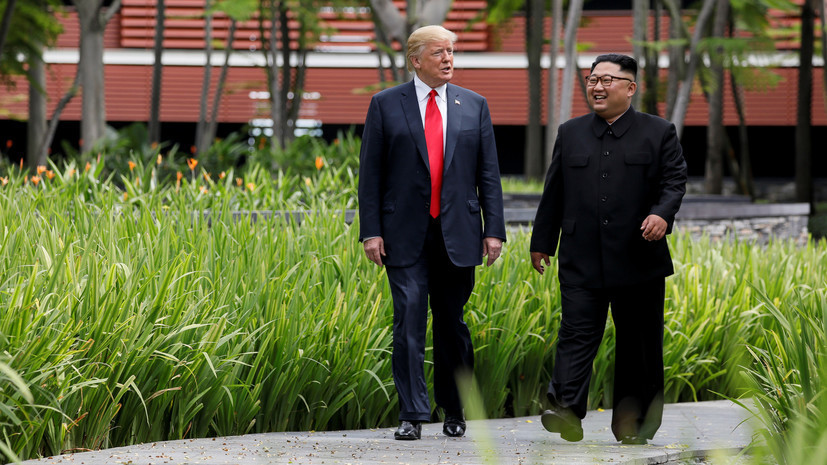 Трамп заявил, что встретится с Ким Чен Ыном в начале 2019 года