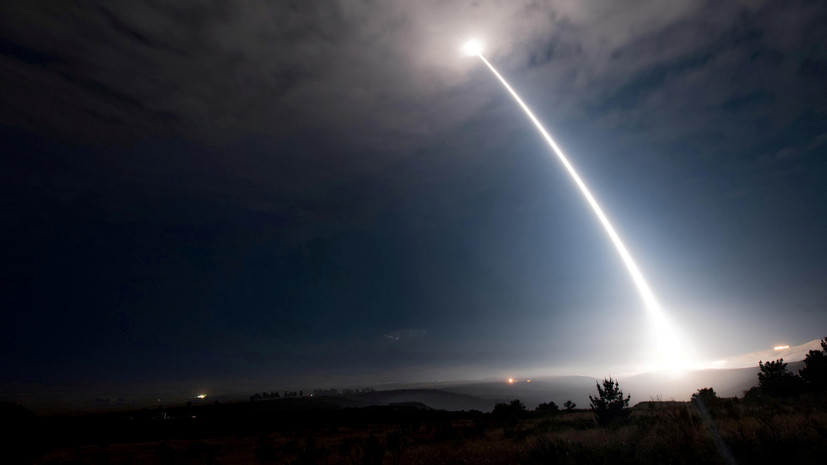 США провели запуск ракеты Minuteman III