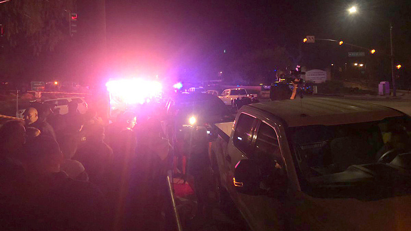 При стрельбе в баре Калифорнии пострадали шесть человек