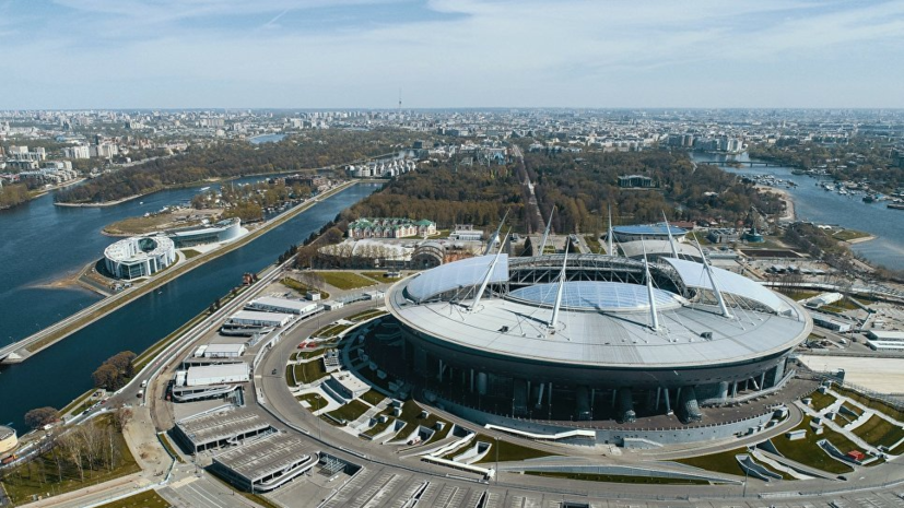 На футбольном стадионе «Санкт-Петербург» пройдут матчи сборной России по хоккею и СКА