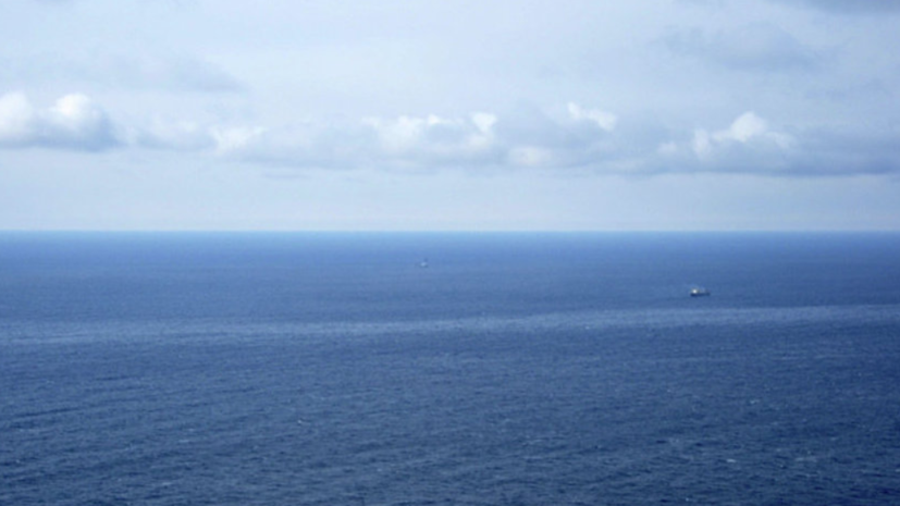 В Охотском море затонуло частное судно
