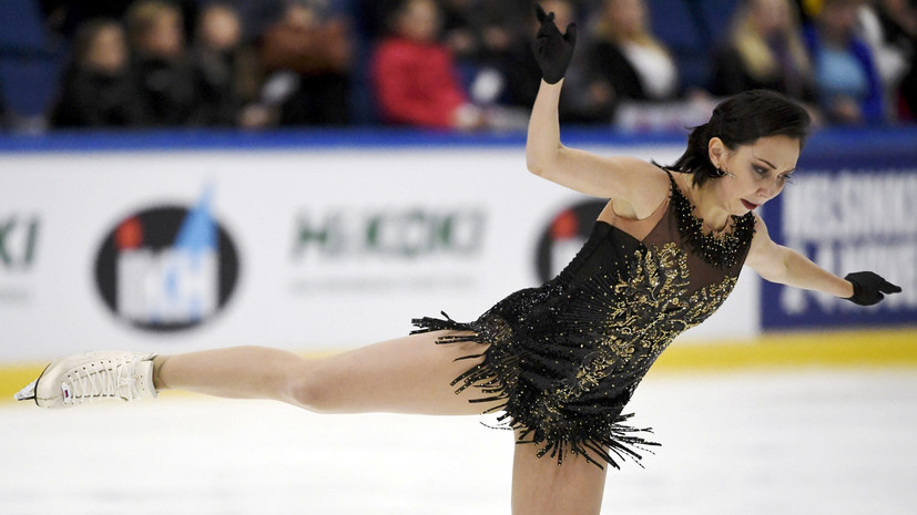 Туктамышева победила в короткой программе на этапе Гран-при в Японии