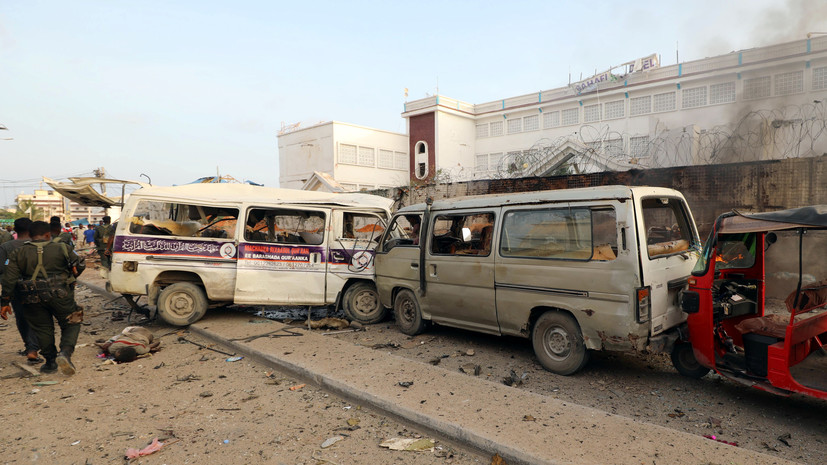 Число погибших при взрывах в Сомали возросло до 20 