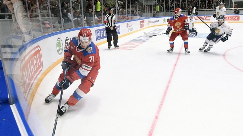 Олимпийская сборная России по хоккею выиграла международный турнир в Германии