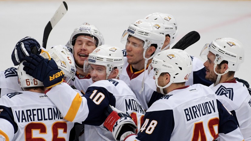 «Металлург» в серии буллитов переиграл «Спартак» в регулярном чемпионате КХЛ